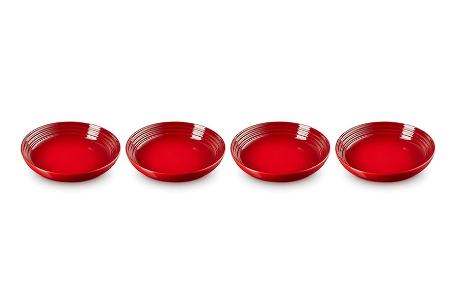 Amazon.com | Le Creuset Stoneware Set of 4 Pasta Bowls, 8.5